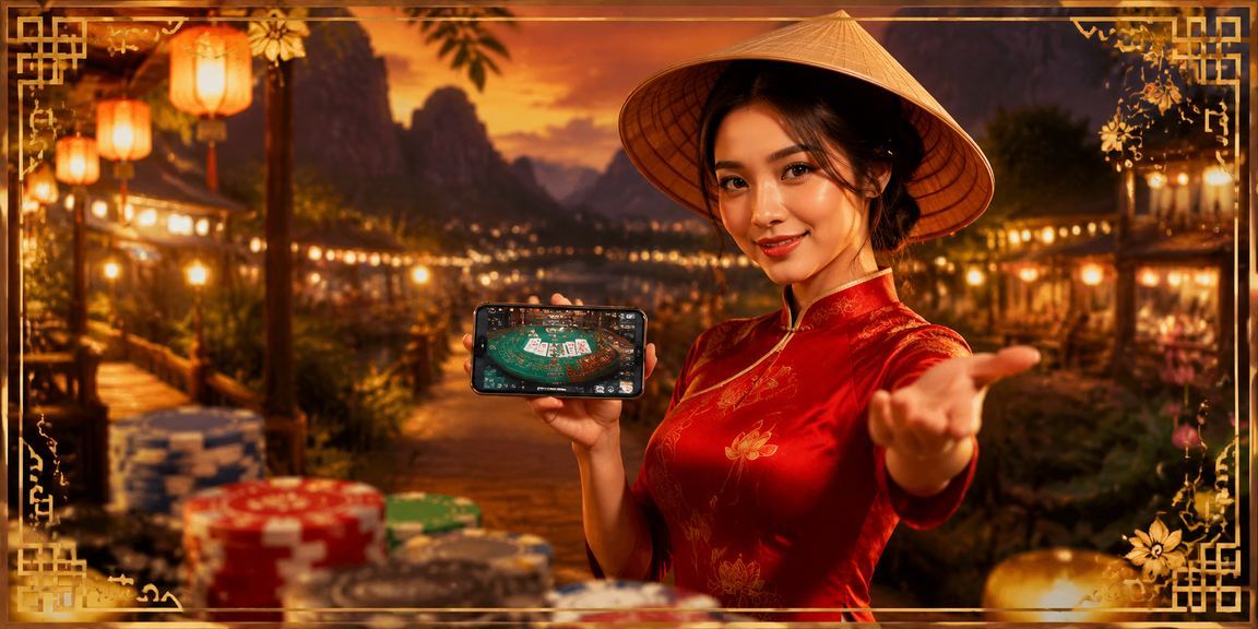 Người hâm mộ bóng đá tại chợ đêm Ninh Bình xem kết quả cược thể thao trên điện thoại