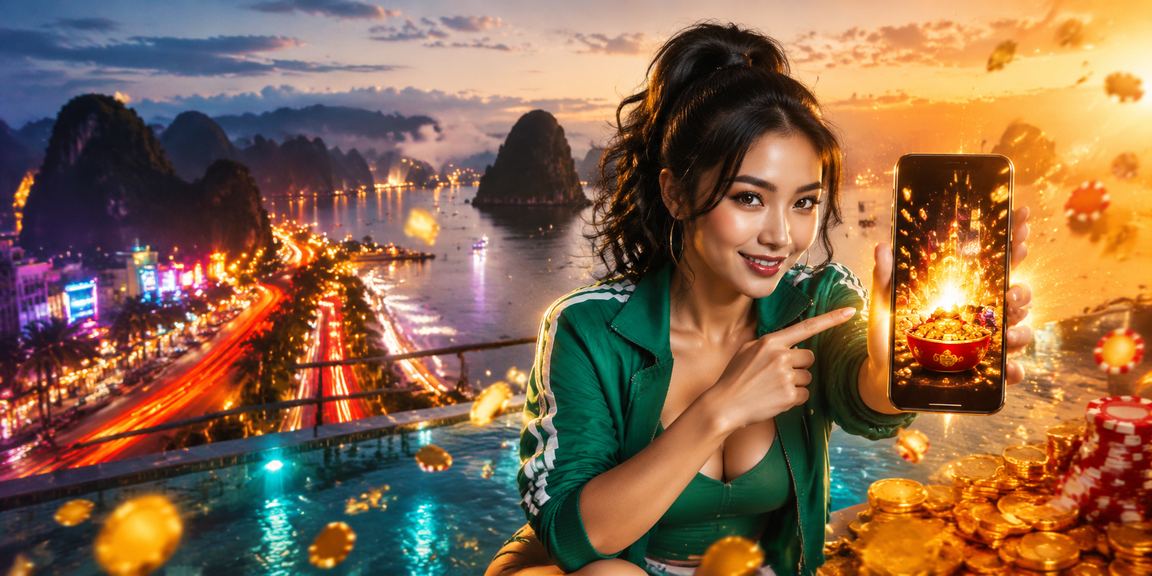 Người chơi theo dõi vòng quay jackpot trên điện thoại tại Việt Nam